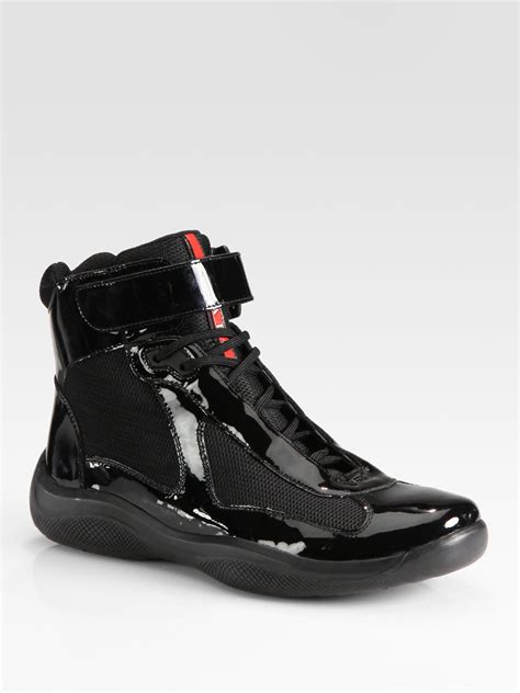 prada sneakers kadın|prada high top sneakers women's.